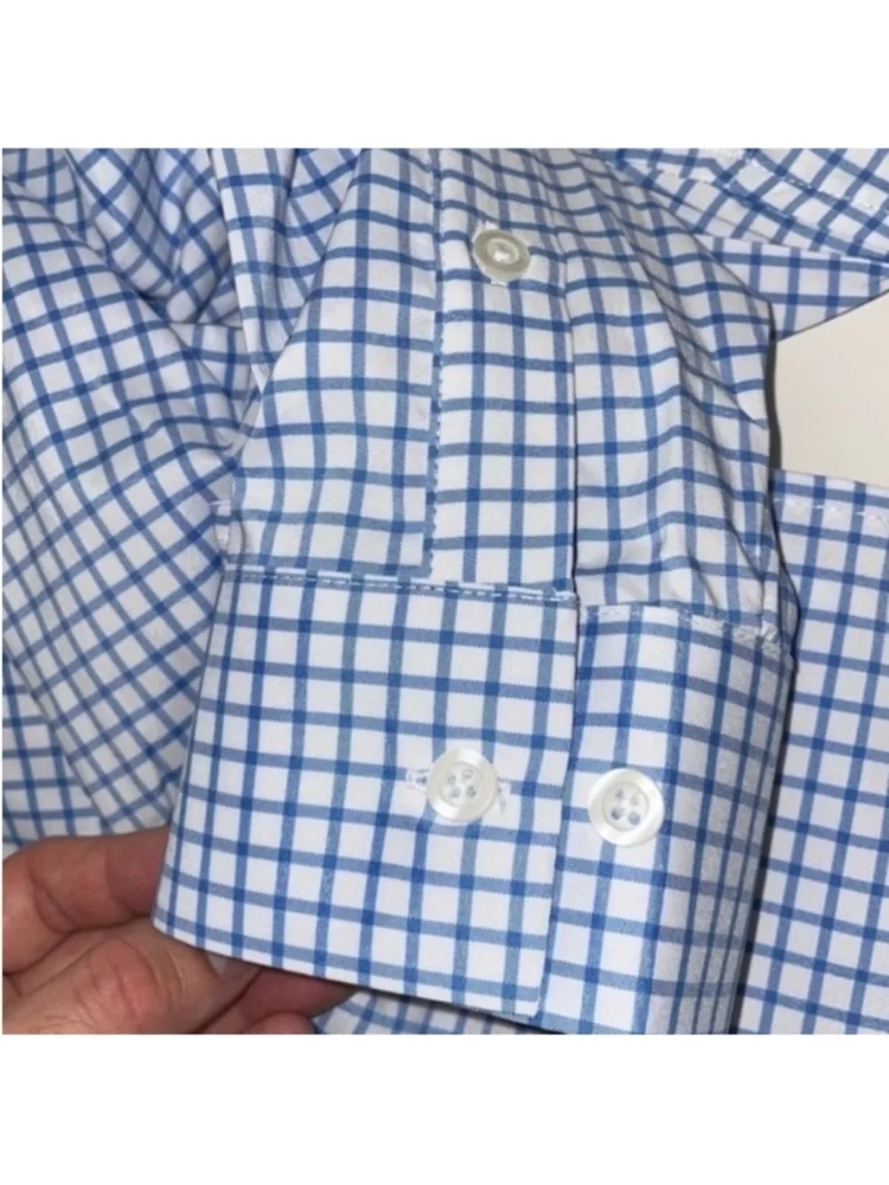 Ministry of Supply Men’s Performance Aero Dress Shirt Blue Slim Fit Size XL New